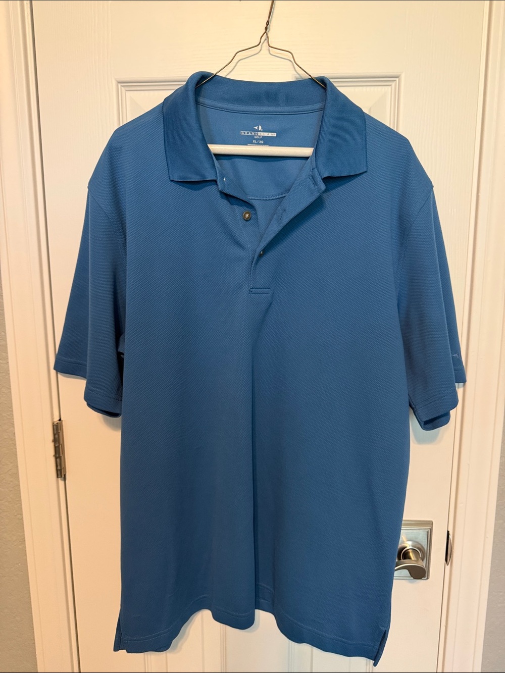 Grand Slam Men's Sky Blue Polo Shirt